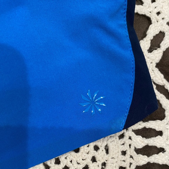 Athleta get in the game lined blue shorts girls size XXL(16) - Picture 5 of 9